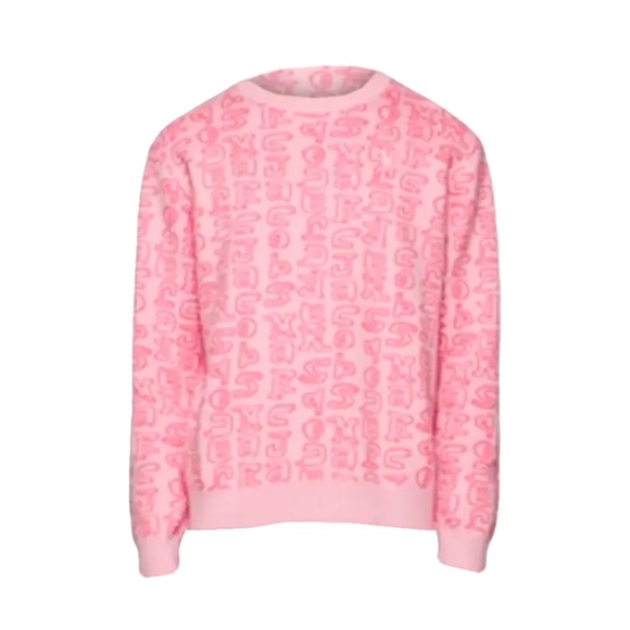NWT Pink Heaven By Marc Jacobs Scribblez Sweater Size M - Picture 4 of 6